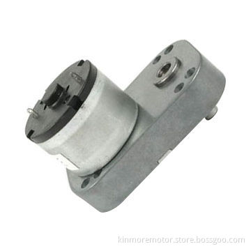 12.0 volt dia 33 mm permanent magnet DC electric motor with flat gear box